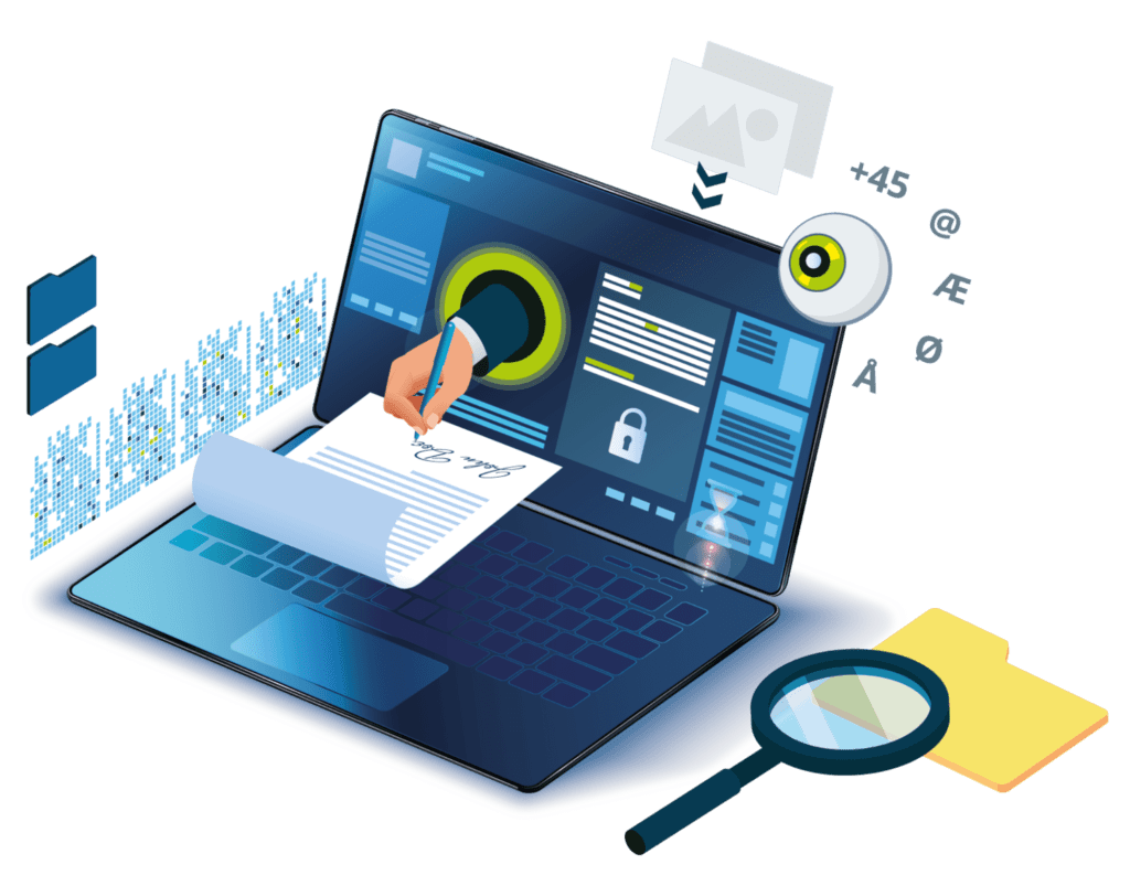 JO Informatiks OCR service gør scannede dokumenter læsbare i både FilArkiv og Insight Tools