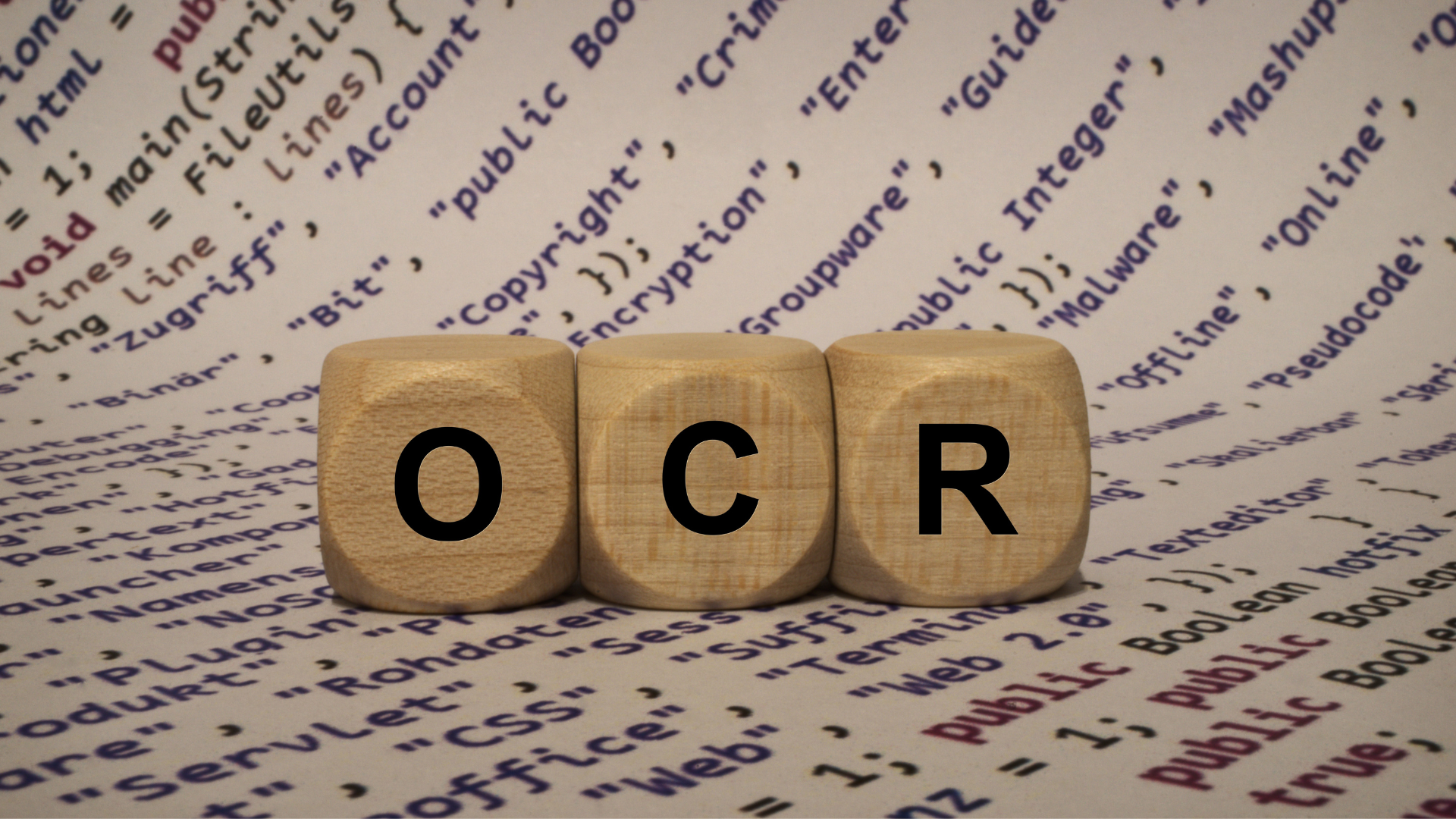 OCR screening gør scannede dokumenter søgbare